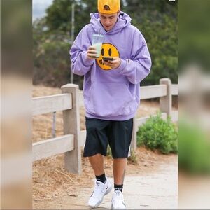 Drew House Purple Mascot Hoodie Sz L